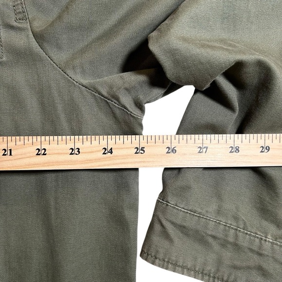 Denver Hayes Chore Barn Coat High Collar 4 Pocket XL Green Field Jacket Men's - Picture 14 of 16